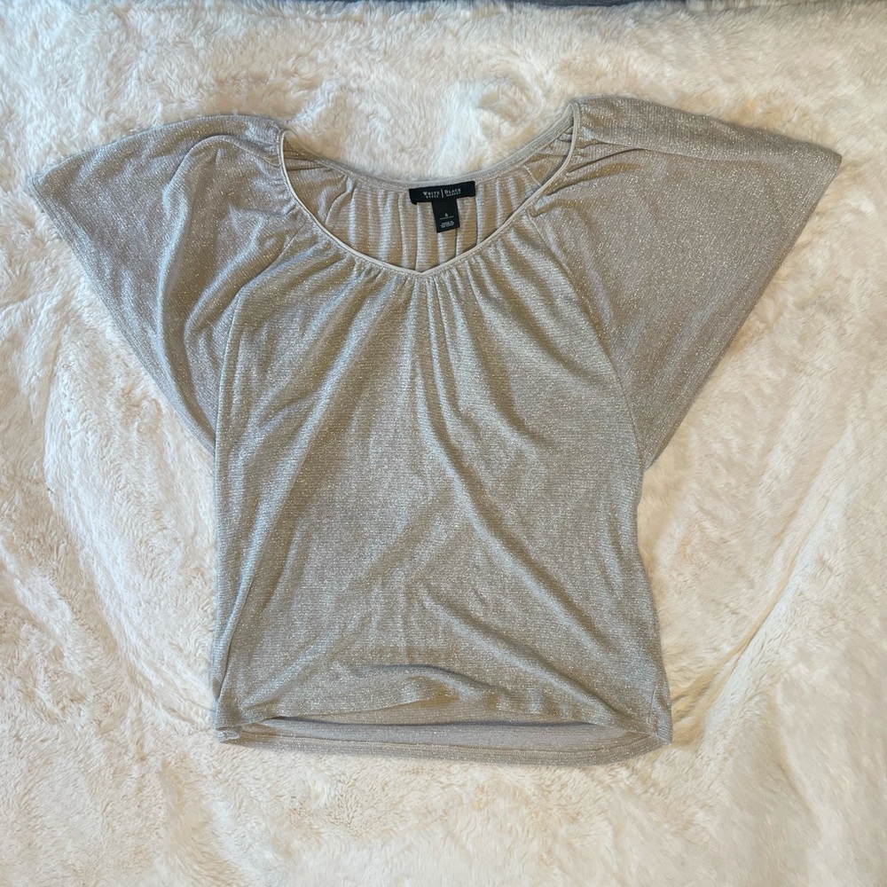 White House Black Market Sparkle Tee